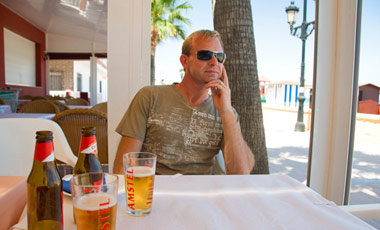 Lasse på Restaurante Viña Mar i Sabinillas