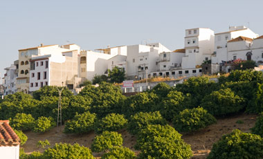 Manilva sett ifrån vårt hustak