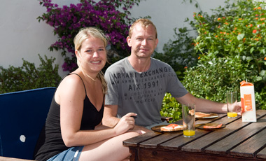 Frukost i Monte Viñas