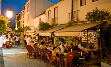 Estepona restaurangstråk
