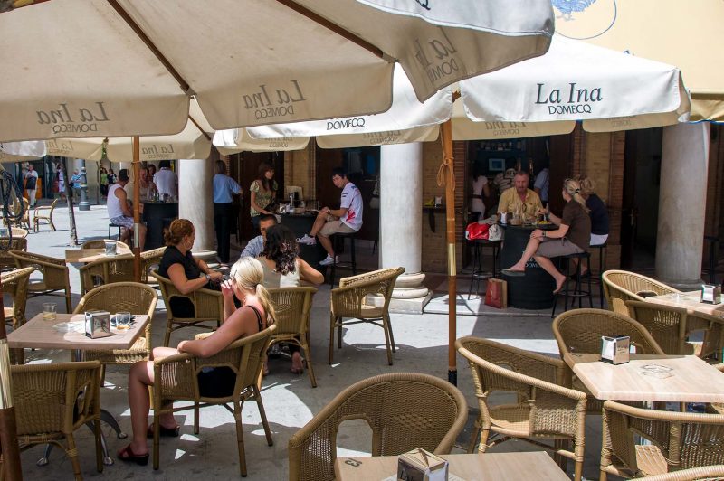 Uteservering El Gallo Azul, Jerez