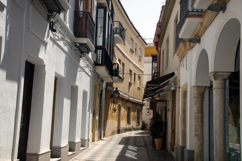 Smal gata i solskenet, Jerez