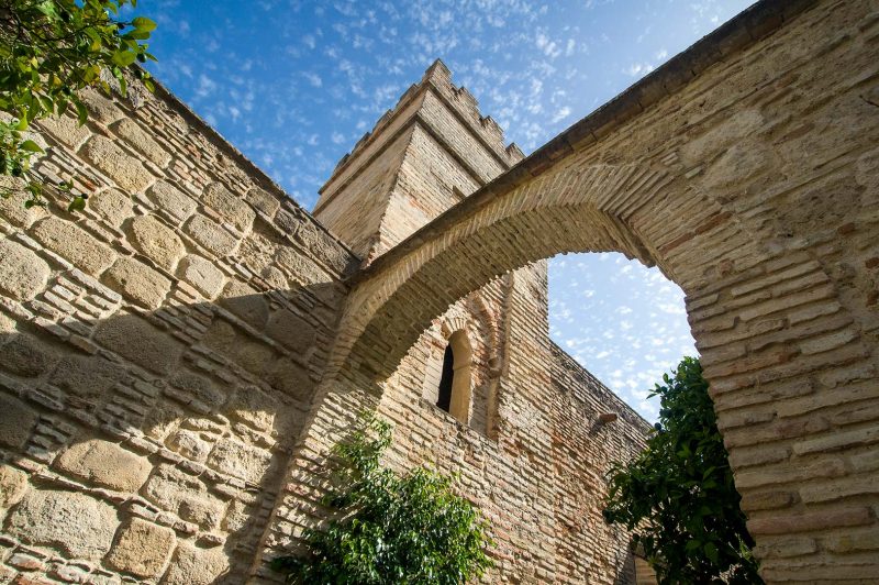 Alcazar himmel, Jerez Spanien