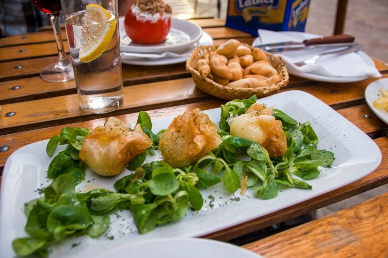 Tapas på El Almacen restaurant, Jerez