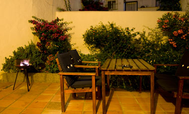 Grillkväll i huset i Monte Viñas