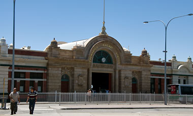 Tågstation i Fremantle