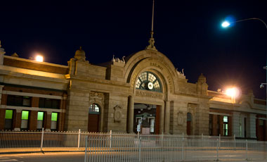 Tågstation i Fremantle