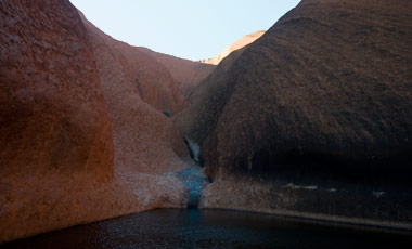 Mutitjulu Vattenhål, Uluru National Park, Ayers Rock