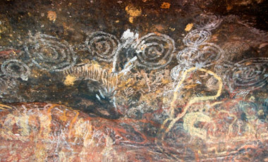 Målning, Uluru National Park, Ayers Rock