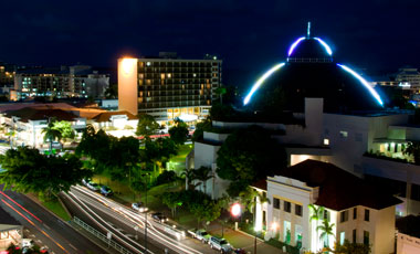 Utsikt från The Sebel Cairns Hotel, Cairns