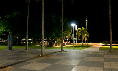 The esplanade