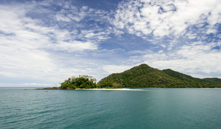 Dunk Island, Queensland, från färja