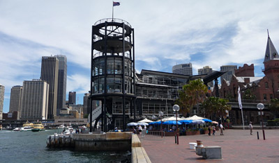 Vy in över Circular Quay