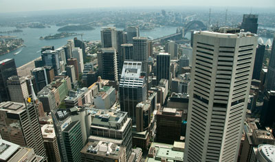 Views from Sydney Tower