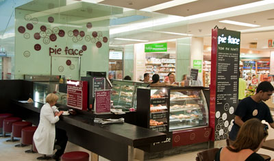 Pie Face, Westfield, Bondi Junction