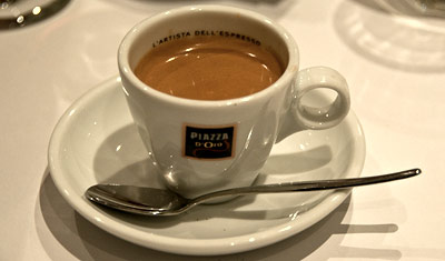 Espresso, Trovata Restaurant