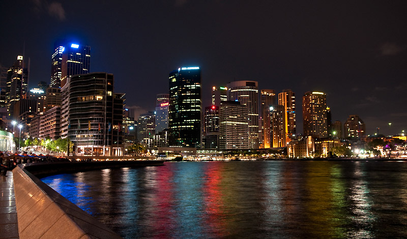 Sydney Harbour by night