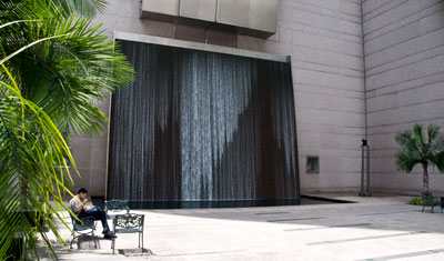 Fontän vid Capital Square, Singapore