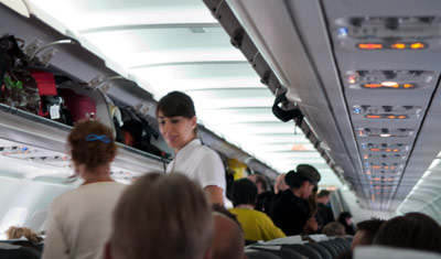 Boarding Iberia flight