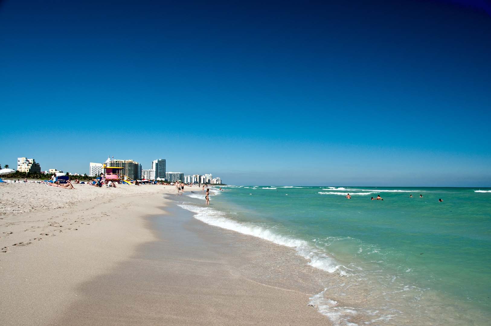 Stranden South Beach, Miami Florida