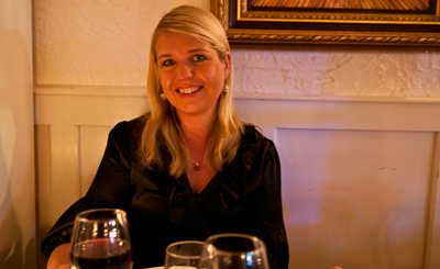 Anki på La Trattoria Restaurang, Duval Street, Key West