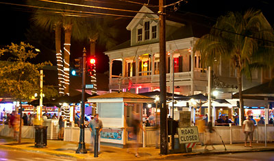 Fogarty’s restaurang på Duval Street, Key West