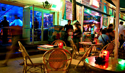 Entre till Mango’s Tropical Café, Ocean Drive Miami
