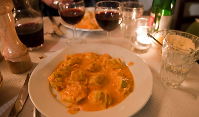 Pasta på Il Poeta Ristorante