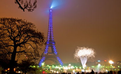 Nyårsnatten, La Tour Eiffel