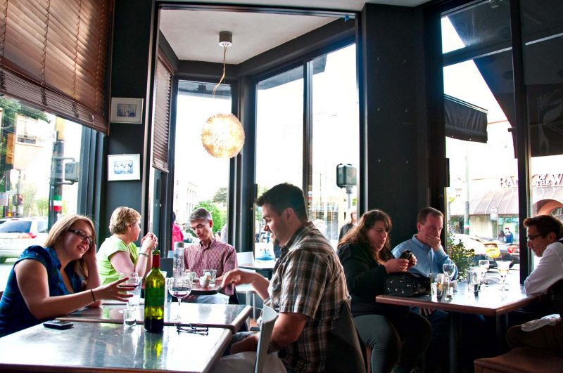 Interiör Panta Rei restauranti San Francisco