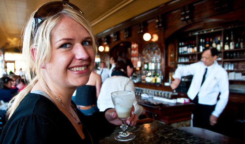 Anki at the Buena Vista, San Francisco