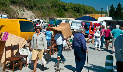 Marknad i Sabinillas, Manilva