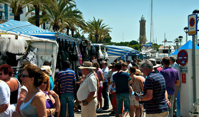Söndagsmarknad, Estepona hamn