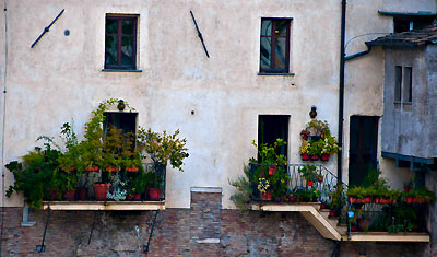 Balkonger, Rom
