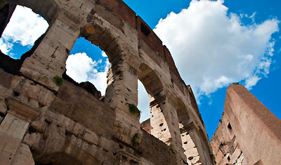 Colosseum Exteriör, Rom