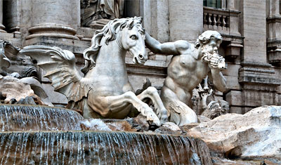 Fontana di Trevi, Rom