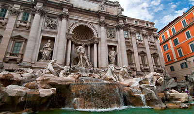 Fontana di Trevi, Rom