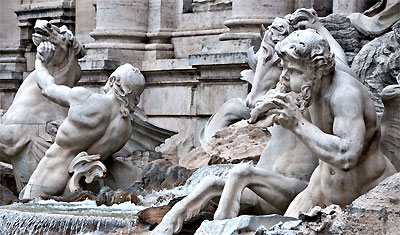 Fontana di Trevi, Rom