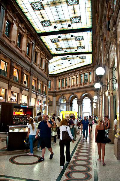 Shopping galleria, Rom