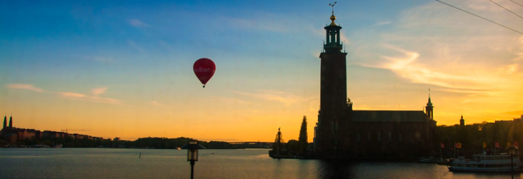 Header - Stockholm in Sunset