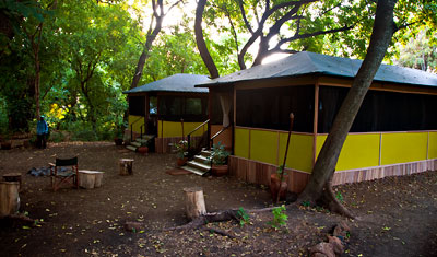 Huvudbyggnaden Murera Springs Eco Lodge
