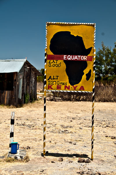 Vid ekvatorn, Kenya