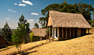 De mysiga stugorna vid Maili Saba Camp, Kenya