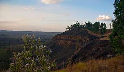 Utsikt från poolområdet vid Maili Saba Camp, Kenya
