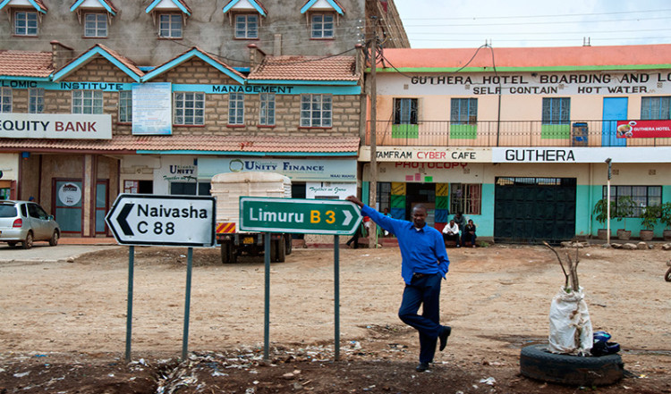 Vid Mai Mahiu på väg till Nairobi, Kenya Vid Mai Mahiu på väg till Nairobi, Kenya
