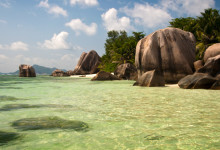Vackra Anse Source d’Argent, La Digue Seychellerna