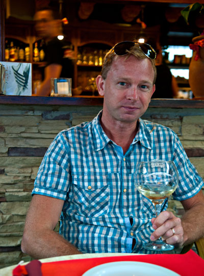 Lasse på Aguilar Restaurang, Estepona