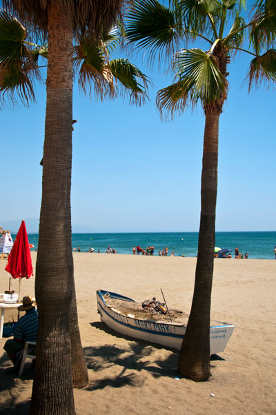 Sabinillas strand