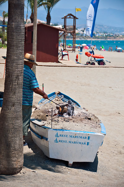 Sabinillas strand