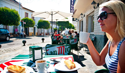 Anki på Bar Castillo, Manilva